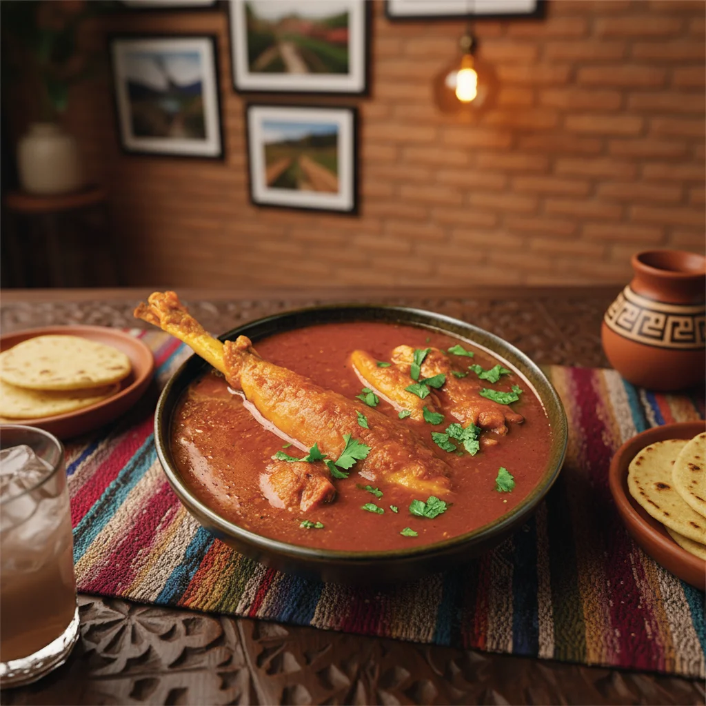 Kak'ik de Gallina | Traditional Guatemalan Turkey Soup
